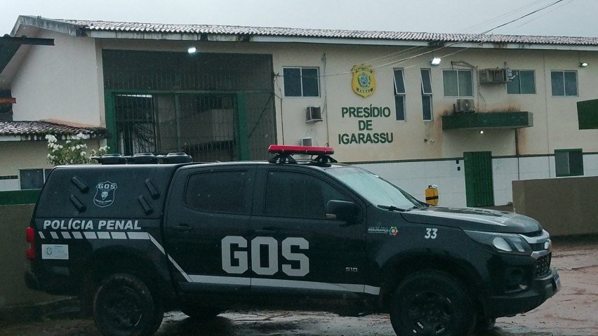 Presídio de Igarassu, o mais superlotado de Pernambuco, registrou confusão com feridos na madrugada desta segunda-feira (28)