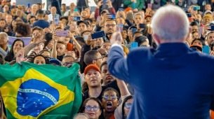 Presidente da República, Lula da Silva durante cerimônia de anúncio dos projetos habilitados pelo Novo PAC Seleções 2025 
