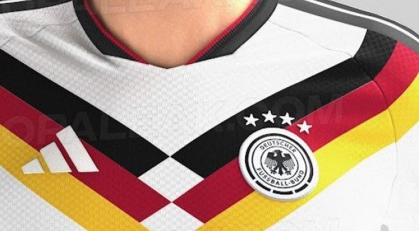 Suposto uniforme da Alemanha para a Copa do Mundo 2026