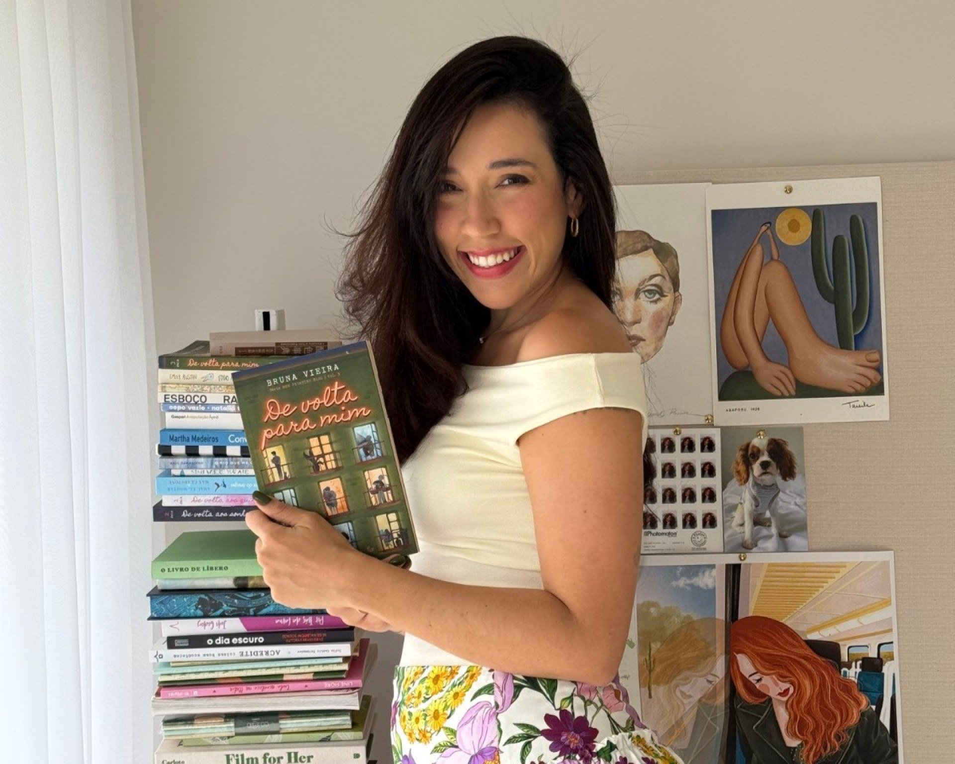 "De Volta para Mim": Bruna Vieira lança livro nesta terça-feira (29), no Recife