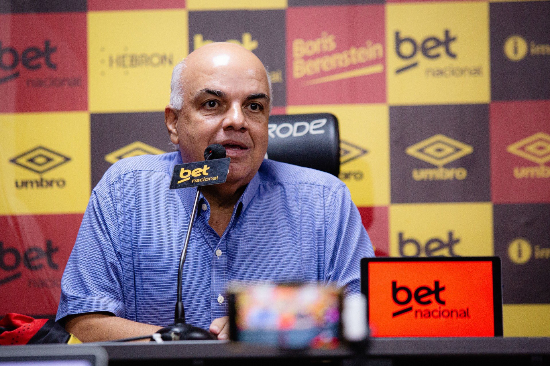 Presidente do Sport, Yuri Romão pede desculpas à torcida, mas descarta renúncia e diz que clube "está num mar de rosas" se comparado ao passado