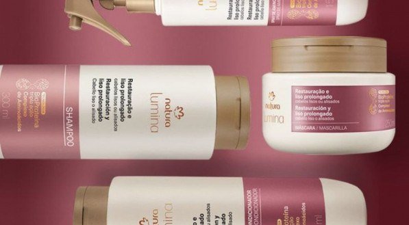 Natura apresenta nova linha Lumina Restauração e Liso Prolongad