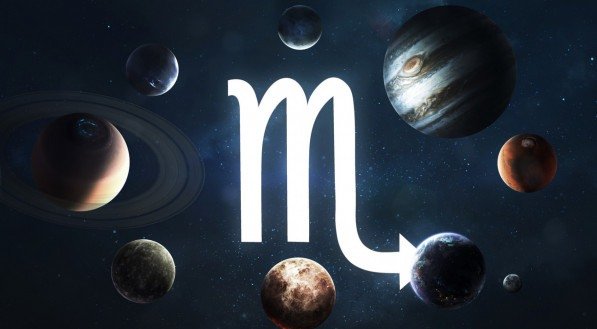 Imagem do símbolo do signo de Escorpião