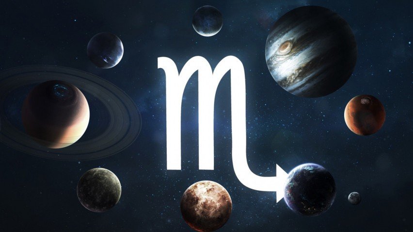 Imagem do símbolo do signo de Escorpião