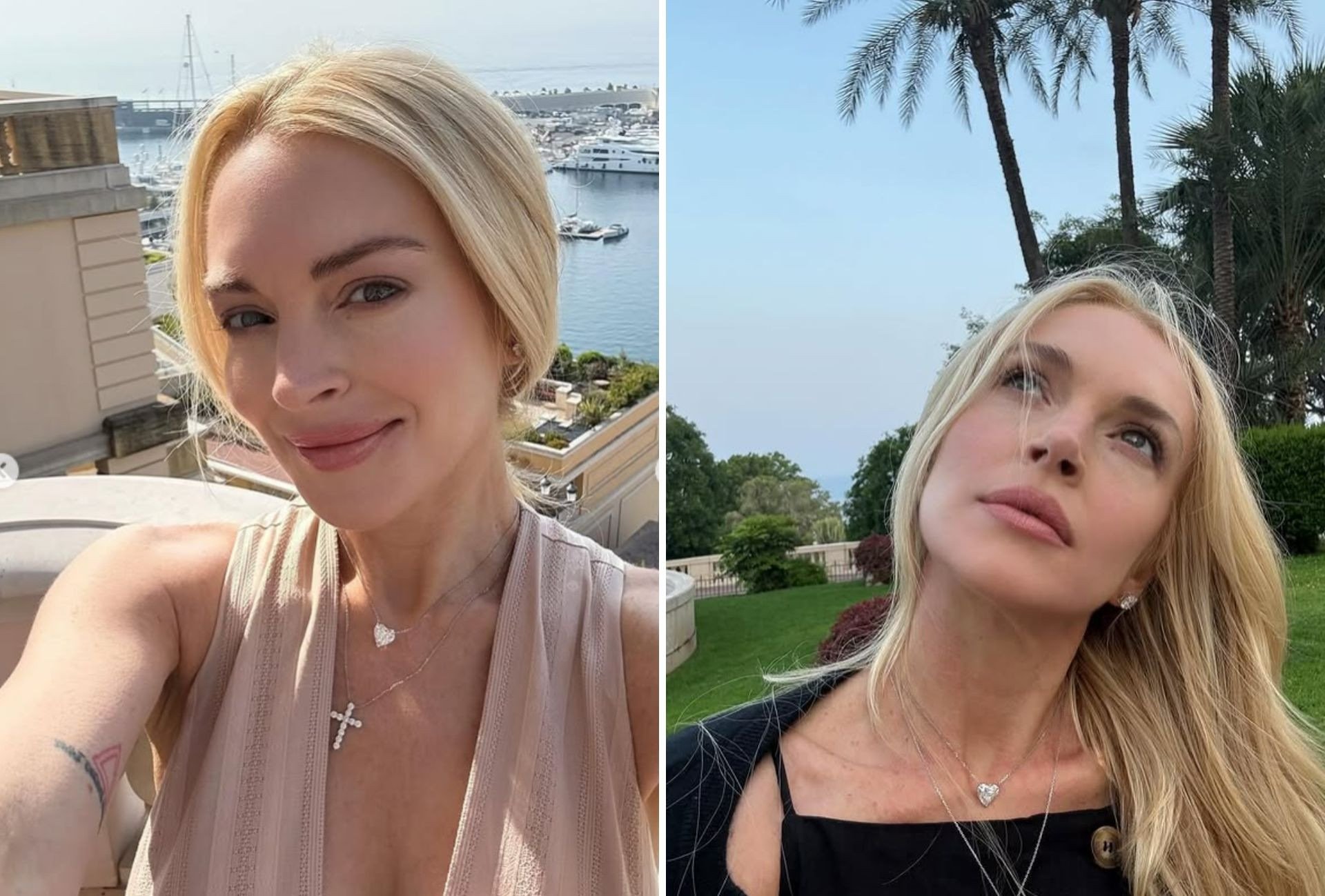 Lindsay Lohan e o rabo de cavalo alto que revive o glamour dos anos 2000 em 2025