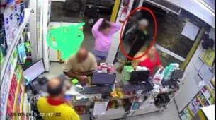 crime em flagrante: assaltante rouba bolsas em farmácia na avenida Beberibe, moradores temem onda de violência