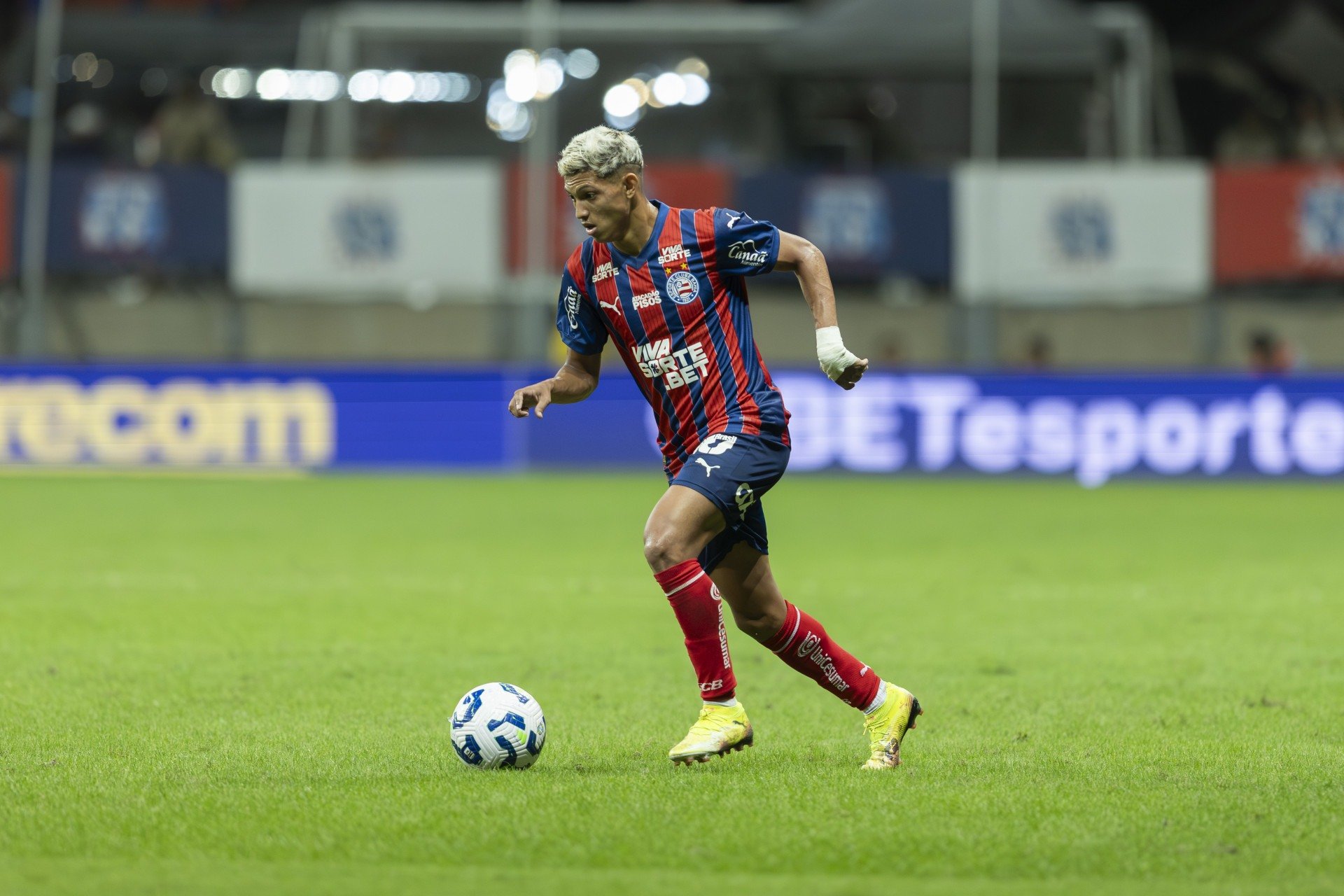 Erick Pulga, destaque do Bahia, deve ser baixa em jogo contra o Sport