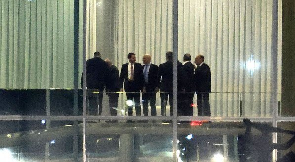 Lula recebe no Alvorada Alexandre de Moraes, Gonet, Luís Roberto Barroso, Gilmar Mendes, Cristiano Zanin, Flávio Dino e Edson Fachin