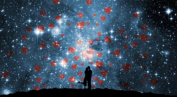 Imagem para representar signos e amor