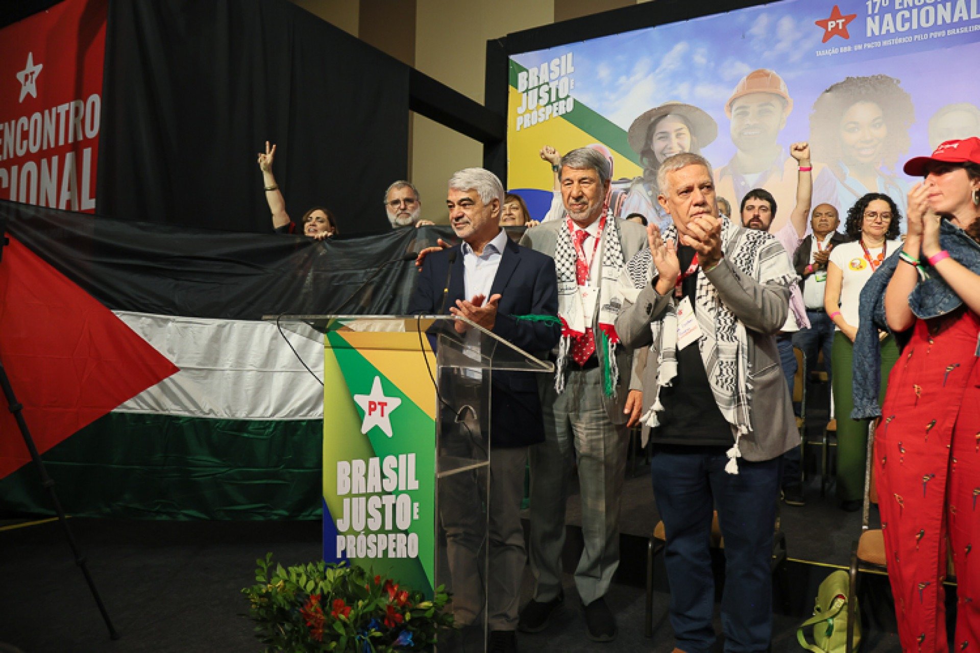 PT abre encontro nacional com foco em alianças para 2026 e defesa da causa palestina