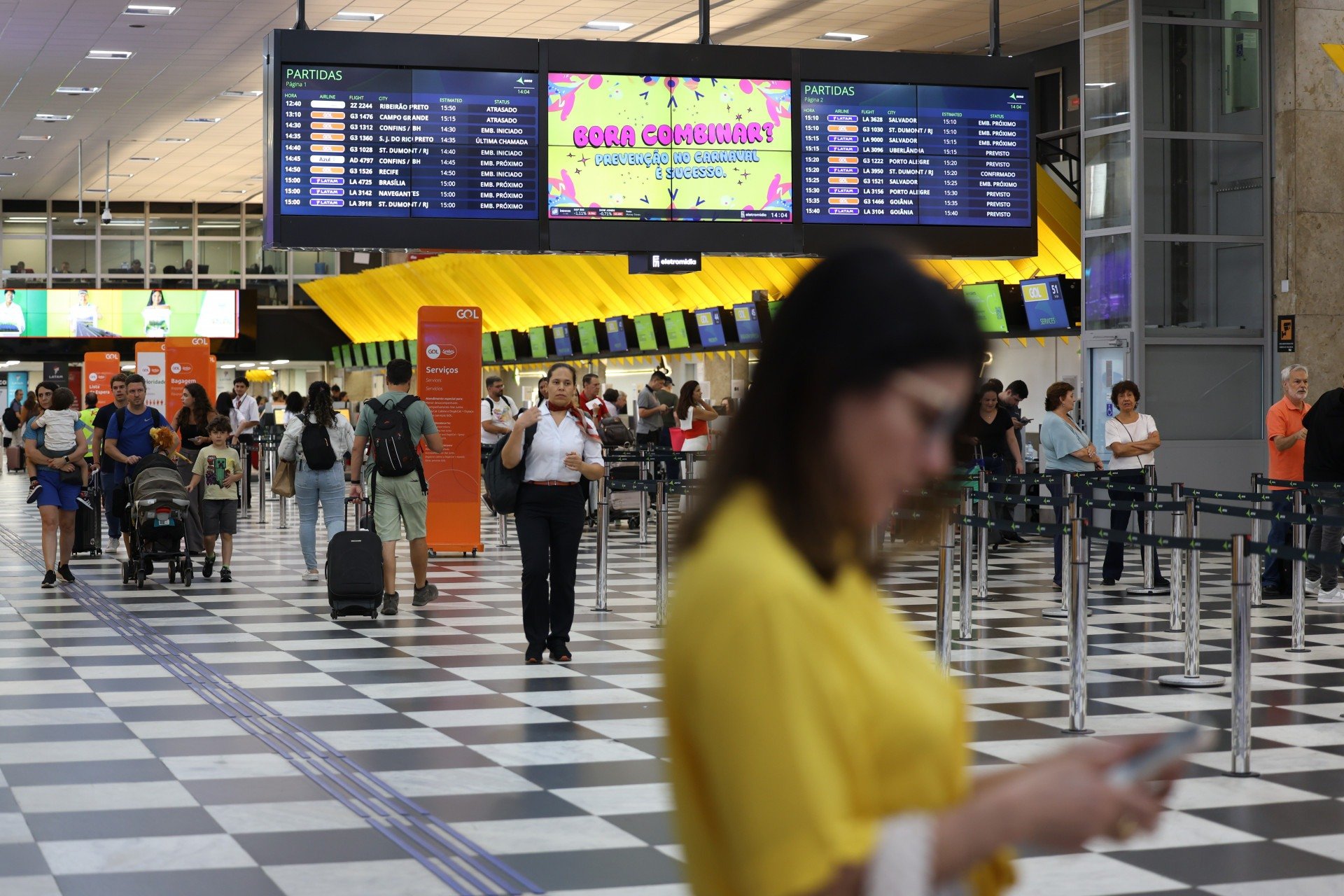 Aeroporto de Congonhas, em São Paulo, terá nova sala de embarque remoto