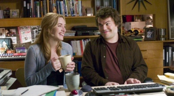 Kate Winslet e Jack Black em 'O Amor Não Tira Férias'.