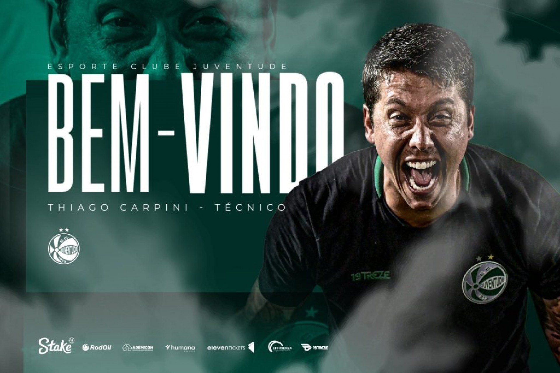 Juventude anuncia a contratação do técnico Thiago Carpini