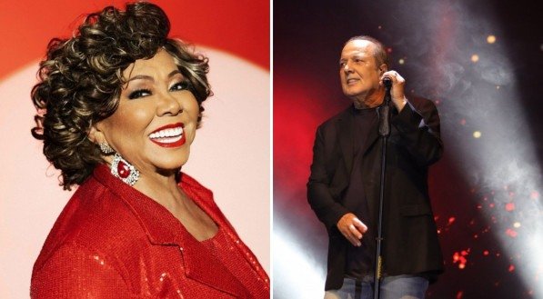 Alcione e Jose Augusto.