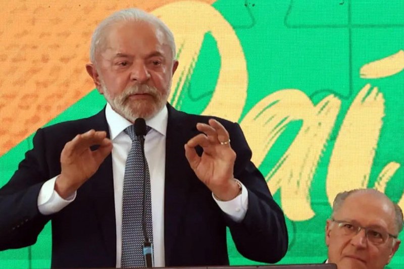 O presidente Lula