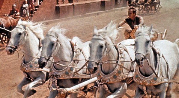 Cena do clássico 'Ben-Hur'