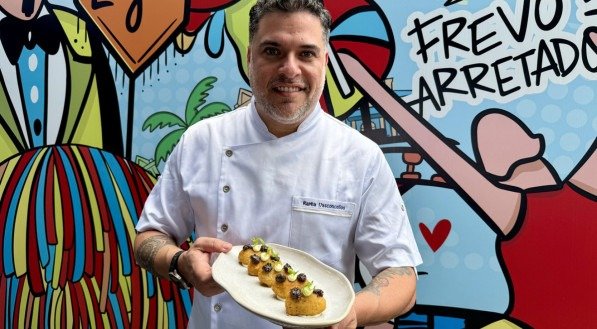 Chef Rapha Vasconcelos, convidado e parceiro do 'Festival de Sabores Apipucos'.