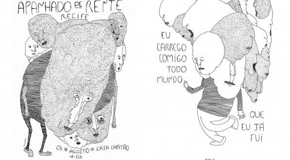 Exposição Apanhado de Rente, do artista e publicitário Rafael Campello
