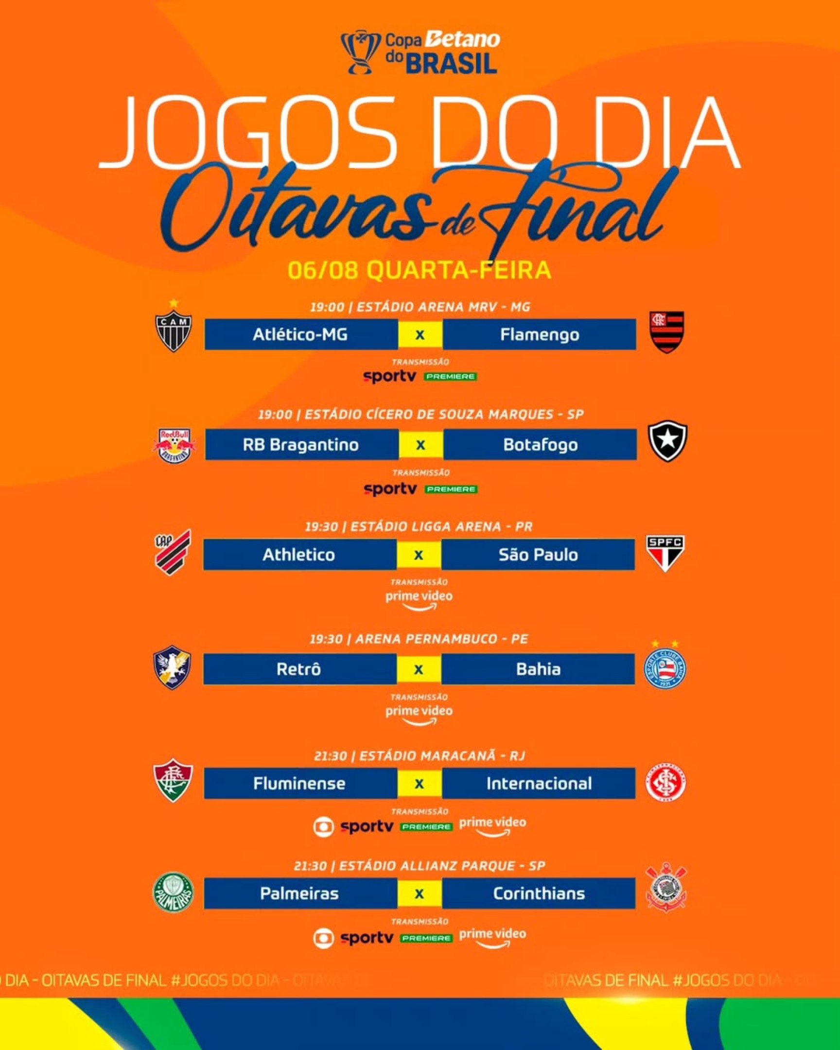 Instagram/Copa do Brasil