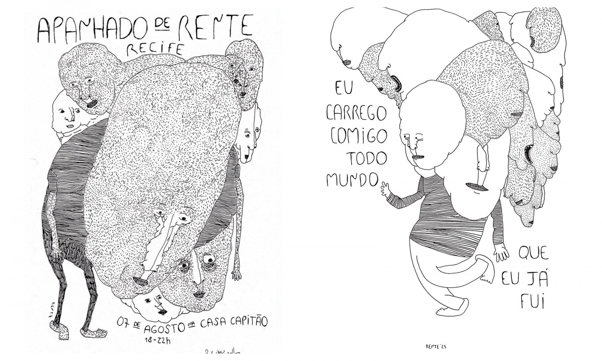 Rafael Campello lança exposição "Apanhado de Rente" no Recife
