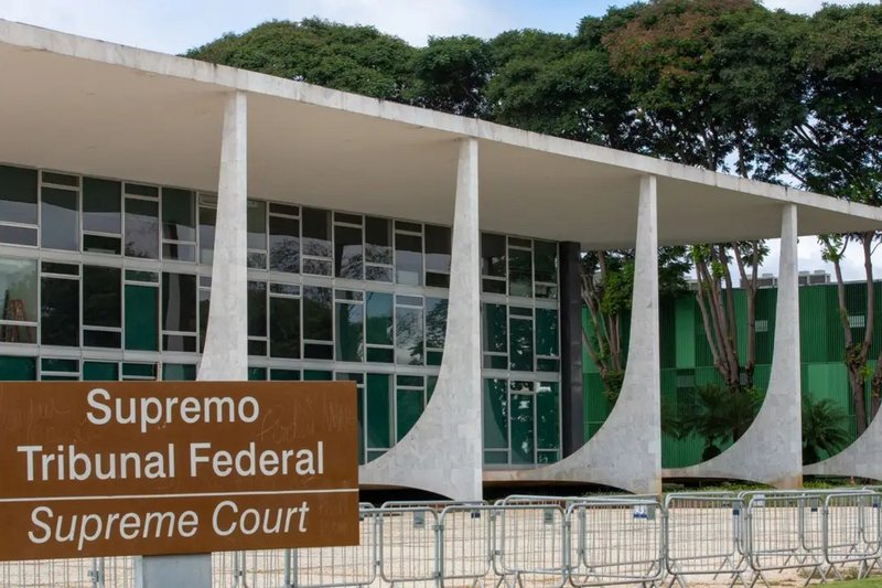 Edifício sede do STF em Brasília