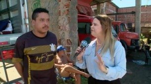incidente impressionante na BR-101: motorista de carreta evita tragédia ao desviar de ciclista e colide com casa