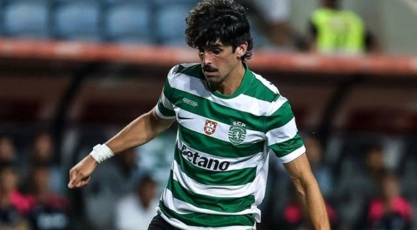 Francisco Trincão, atacante do Sporting