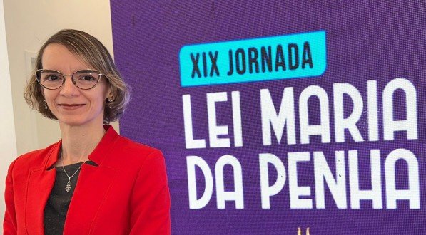 Desembargadora federal Joana Carolina Lins Pereira, em evento ontem, na Escola da Magistratura de Pernambuco