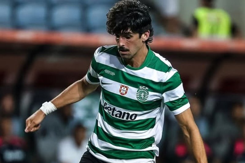 Francisco Trincão, atacante do Sporting