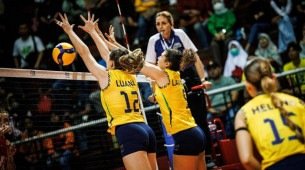 Brasil estreia com vitória no Mundial de Vôlei Feminino sub-21