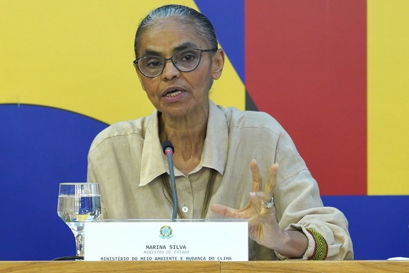 Ministra Marina Silva, titular do Meio Ambiente, é uma das mais ferrenhas críticas de lei