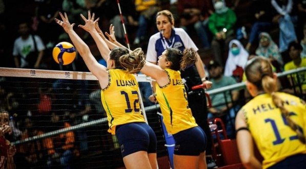 Brasil estreia com vitória no Mundial de Vôlei Feminino sub-21