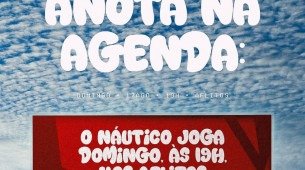 Náutico confirma jogo contra o Anápolis para o domingo (17/08)