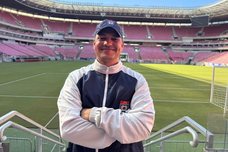 David Laurindo da Silva, 29 anos, integrou um projeto social da PMPE antes de tentar o concurso público