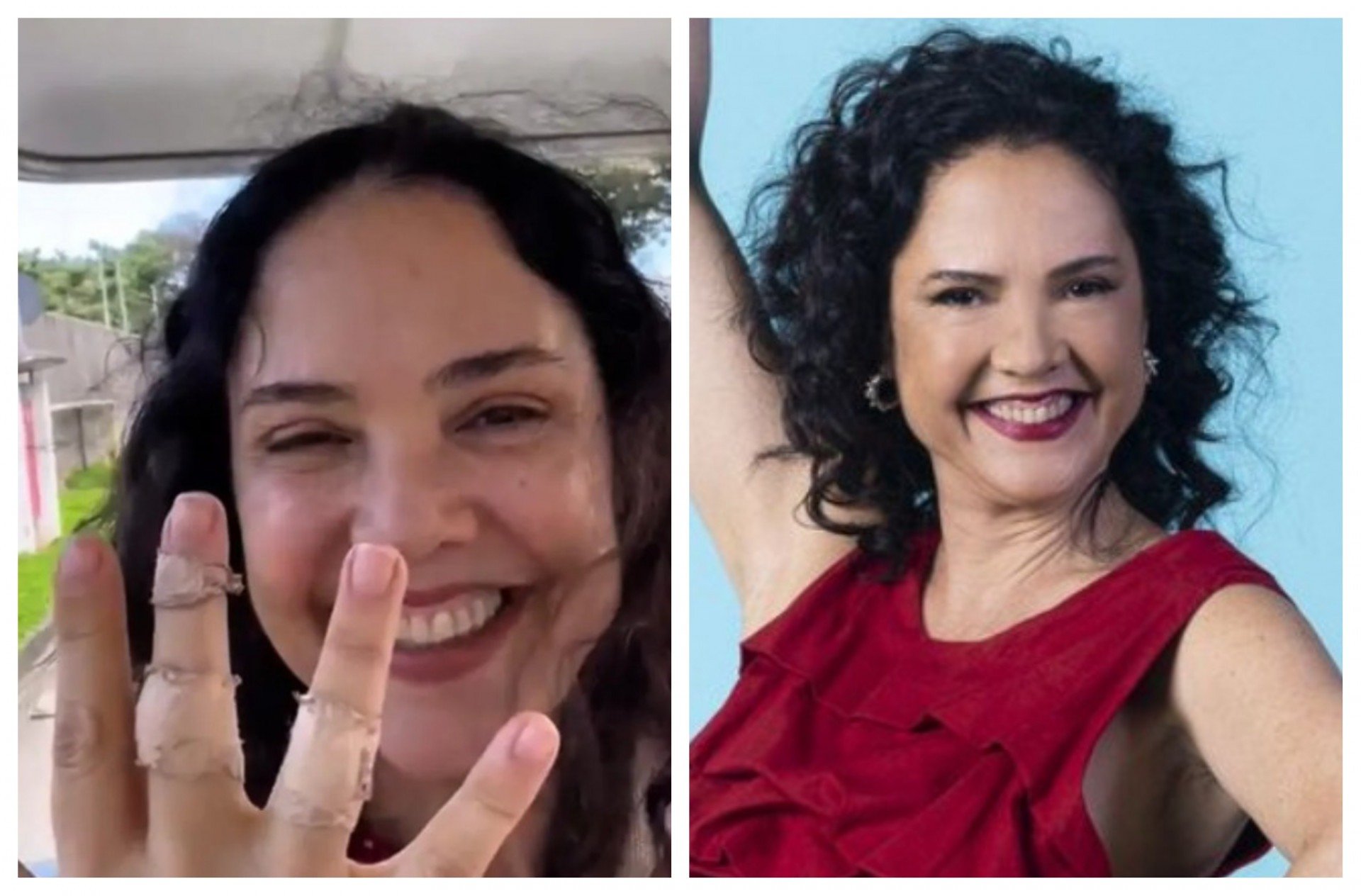 Tereza Seiblitz se machuca durante ensaio do 