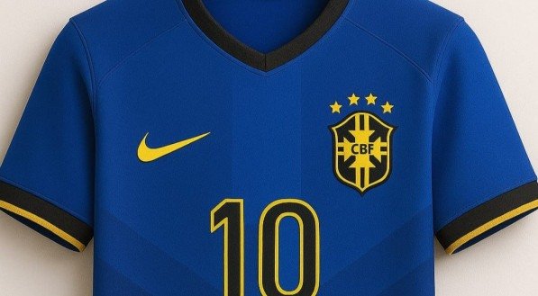 Camisa do Brasil terá detalhes em preto na Copa do Mundo 2026