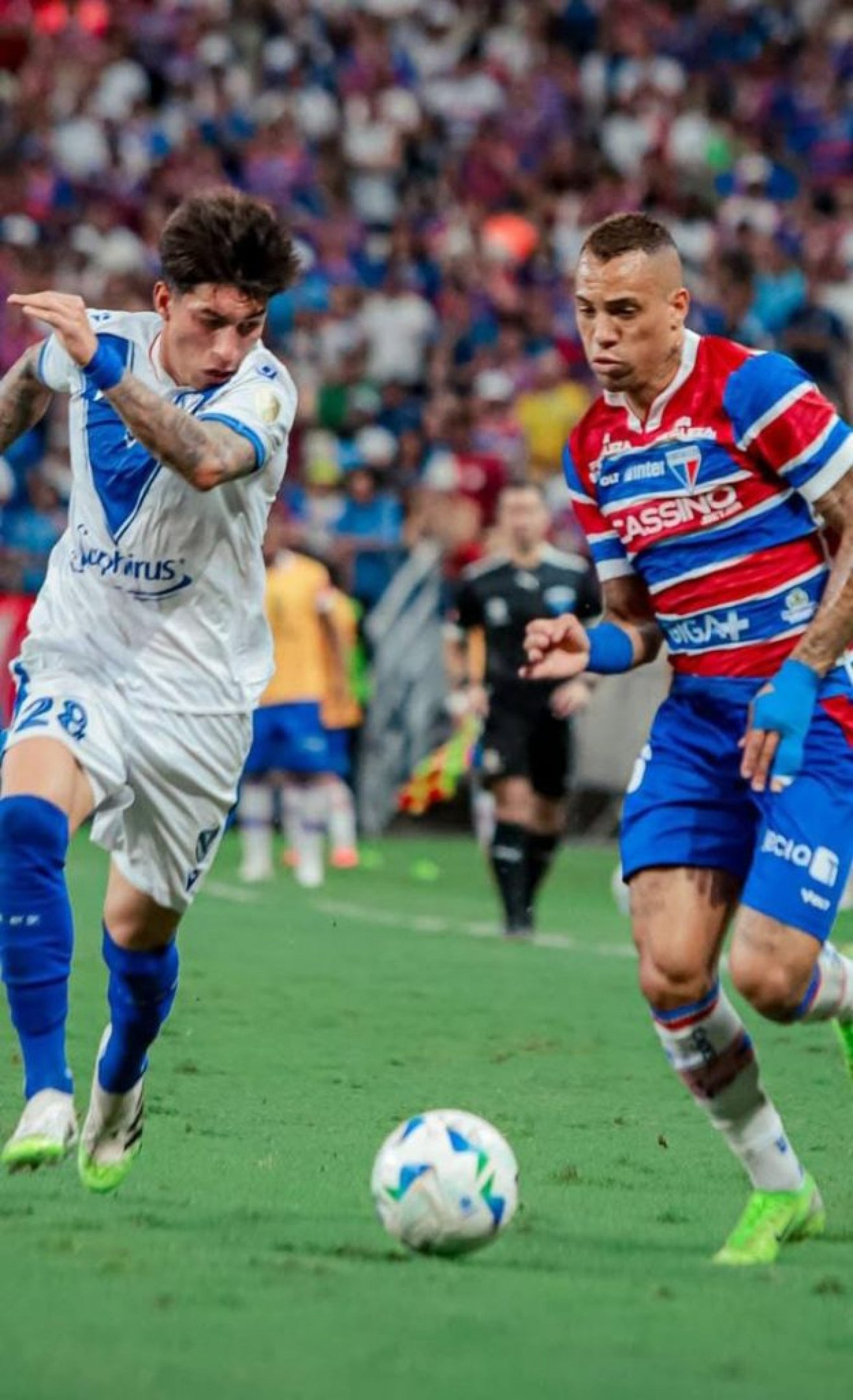Fortaleza tropeça e empata com o Velez em casa pela Libertadores