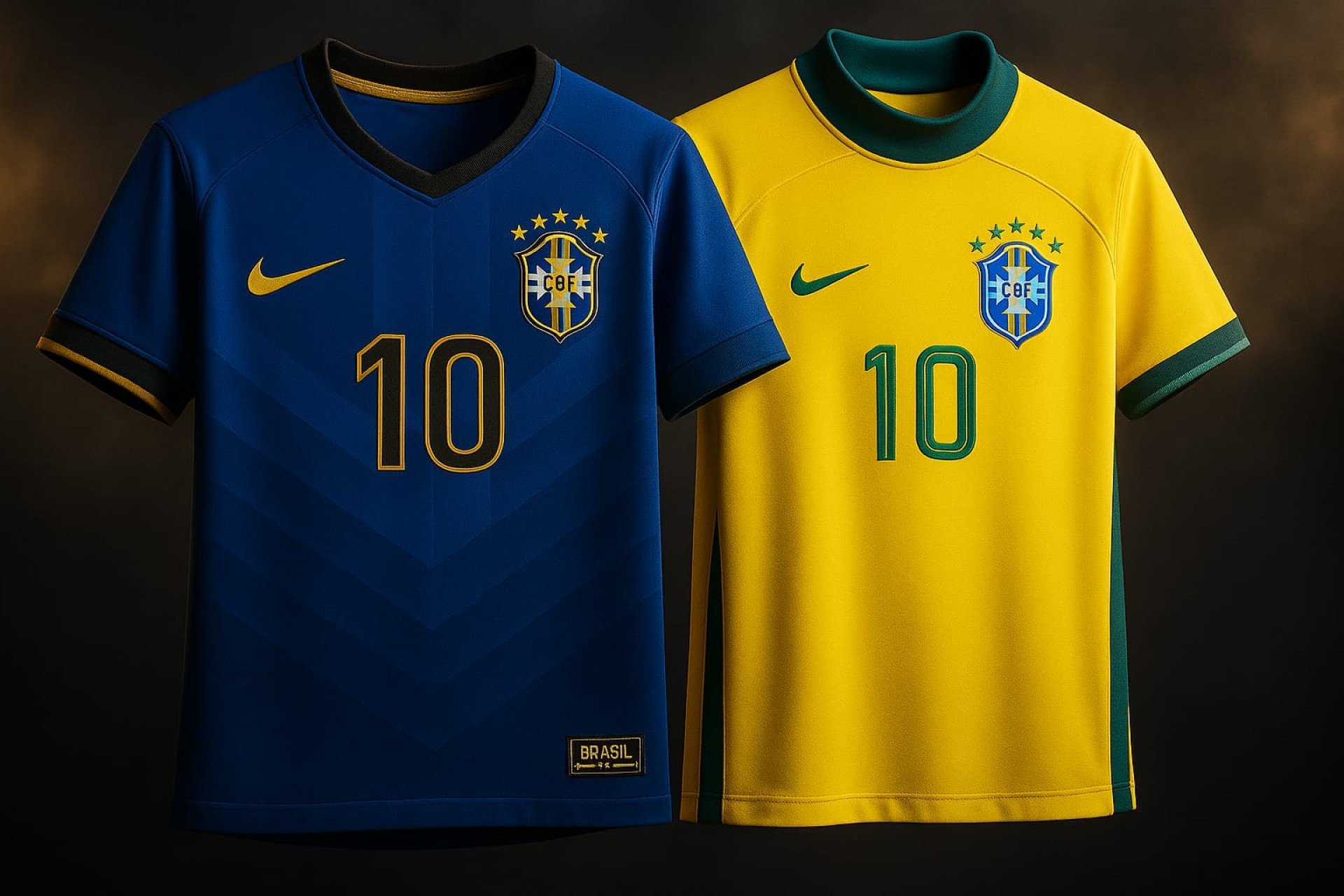 IA cria novas camisas da Seleção Brasileira para a Copa do Mundo 2026