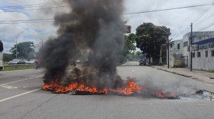 Protesto por ampliação do Minha Casa, Minha Vida, na BR-101