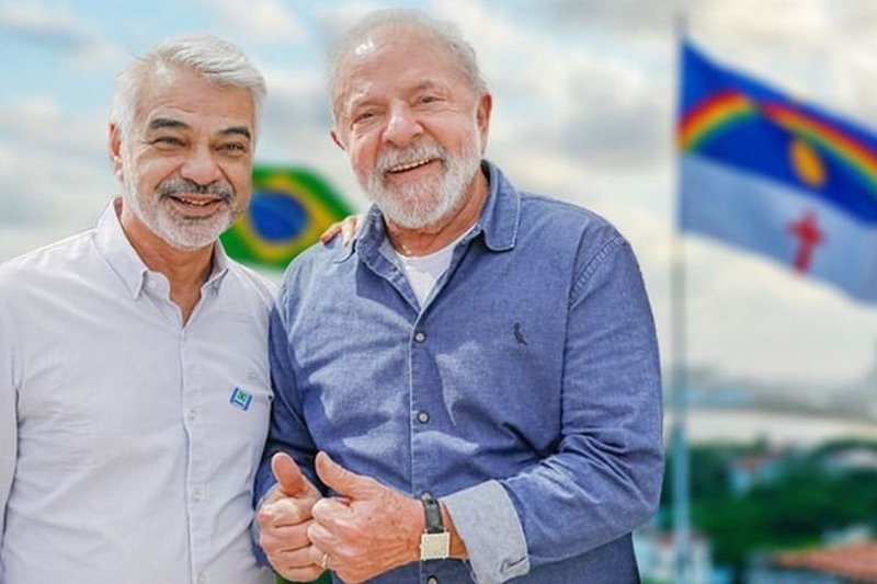 Senador Humberto Costa e o presidente Luiz Inácio Lula da Silva  