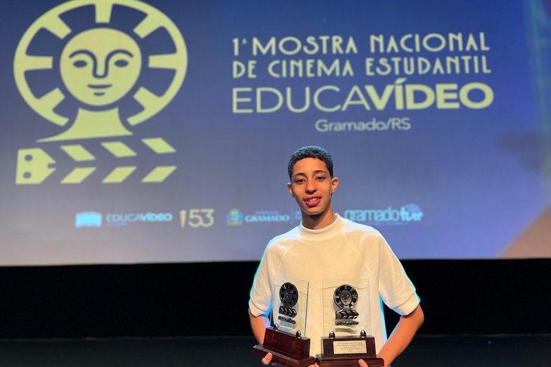 Recife brilha no Festival de Gramado e conquista três troféus na estreia da Mostra Nacional de Cinema Estudantil
