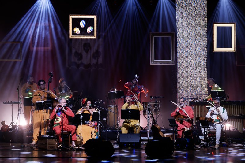 Grupo SaGRAMA no show 'Na Trilha dos 30'