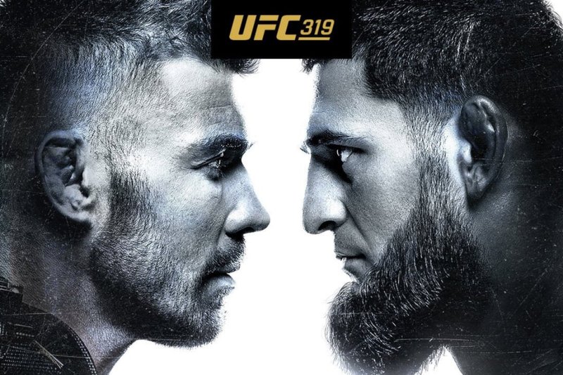 Imagem do pôster de divulgação do UFC 319