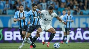 No 1° turno, o Grêmio venceu o Atlético-MG por 2 x 1