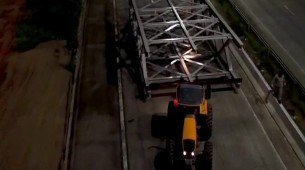 Demais etapas de transporte seguirão sob a coordenação do DER-PE, com apoio da Polícia Rodoviária Federal (PRF), sempre no período noturno, quando há menor fluxo de veículos