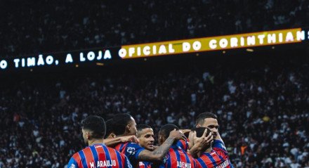 O Bahia provocou o Corinthians, após vencer a equipe paulista por 2x1, em partida válida pela 20ª rodada do Brasileirão, na Neo Química Arena, na noite deste sábado (16).