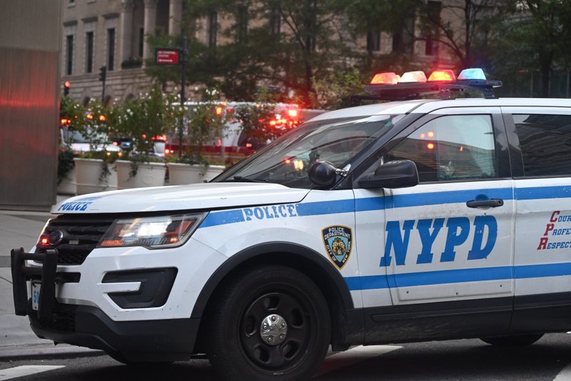 Imagemde uma viatura da Polícia da Cidade de Nova York