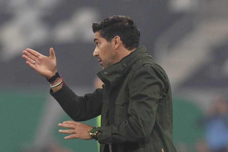 O técnico Abel Ferreira
