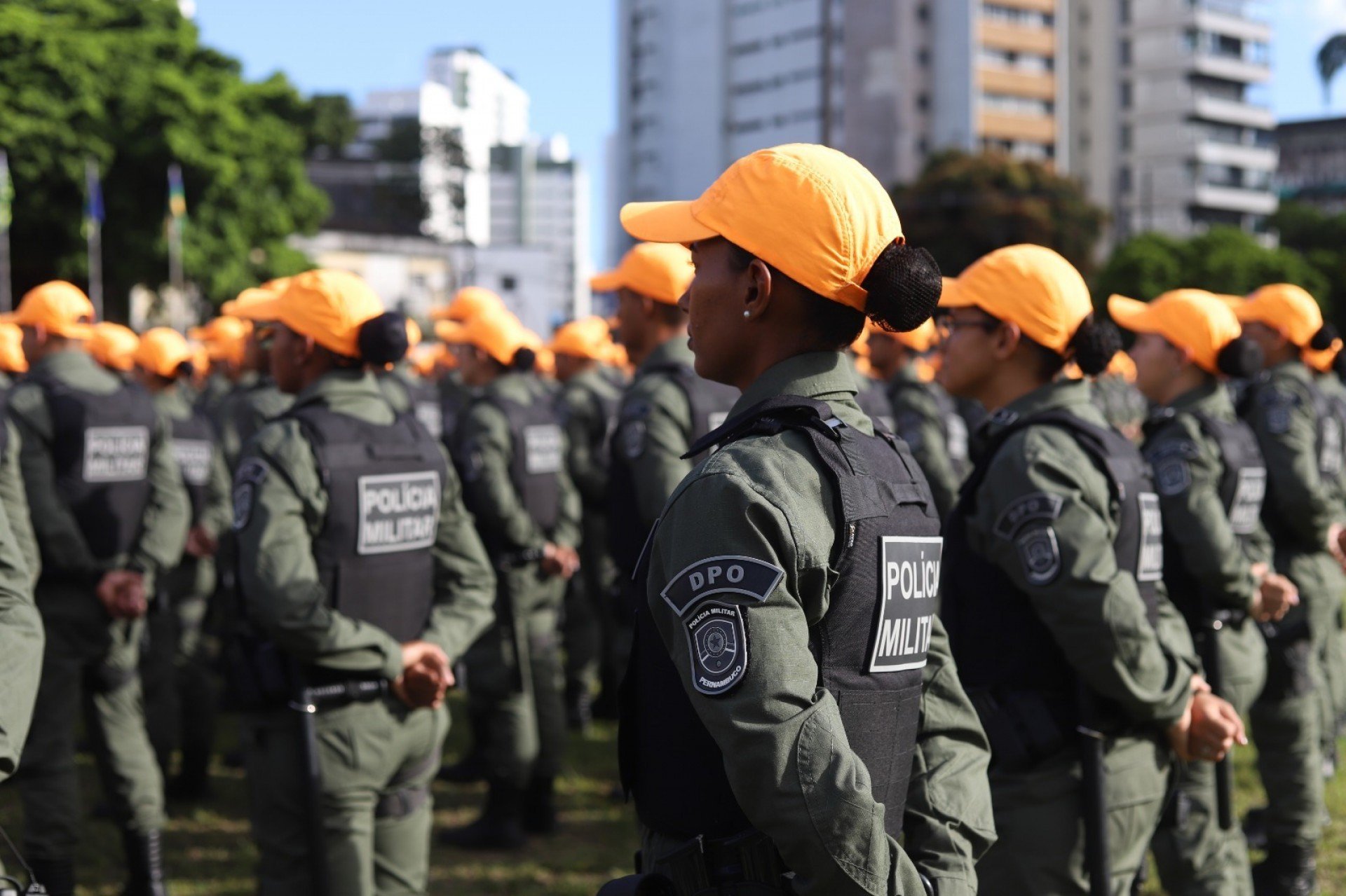 Novos policiais militares começam a atuar no Grande Recife, onde há maior concentração de crimes