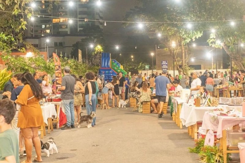 Feira no Parque, em Boa Viagem, na zona sul do Recife